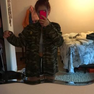 Camo Forever 21 jacket